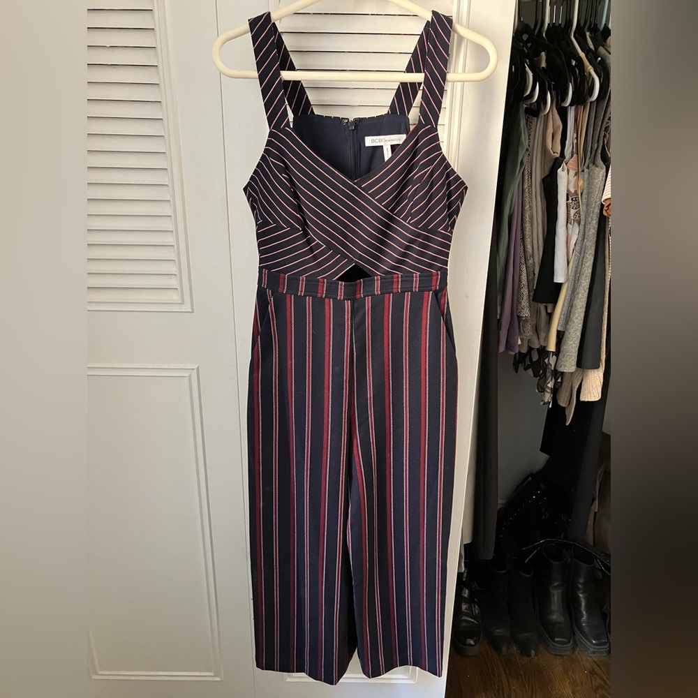BCBG Cut Out Jumpsuit